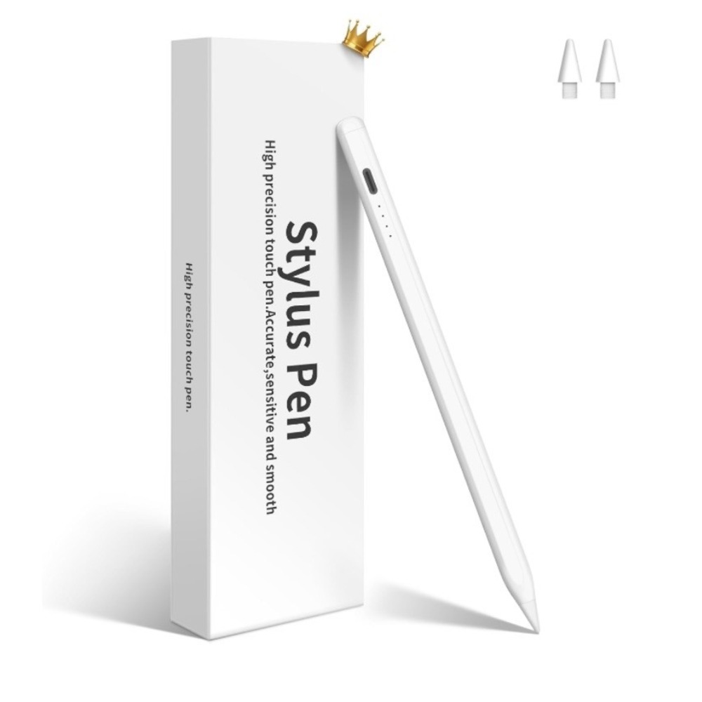 Fuloview Stylus Pen for iPad White NEW Palm Rejection Tilt Sensitivity USB-C